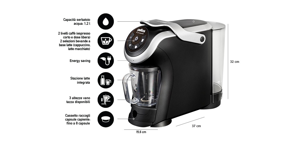 Lf400 milk lavazza firma